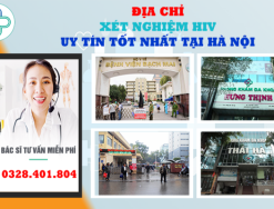 Địa chỉ xét nghiệm HIV uy tín tốt nhất tại Hà Nội