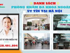 Phòng khám đa khoa ngoài giờ uy tín tốt nhất tại Hà Nội [TOP5+]